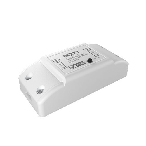Interruptor de relé inteligente con conexión Wi-Fi Nexxt Solutions