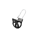 Estuche para Airtag Belkin - negro - para Apple AirTag