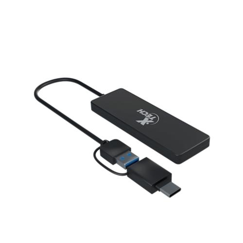 [XTC-390] Xtech - Hub - 4 puertos - USB 3.0 XTC-390