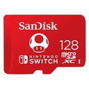 SanDisk - Flash memory card - microSDXC UHS-I Memory Card - 128 GB - Nintendo