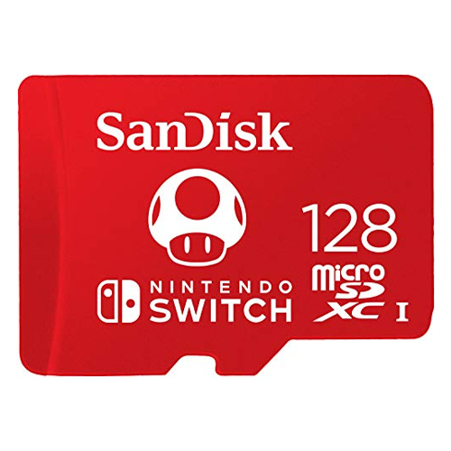 [SDSQXAO-128G-GNCZN] SanDisk - Flash memory card - microSDXC UHS-I Memory Card - 128 GB - Nintendo