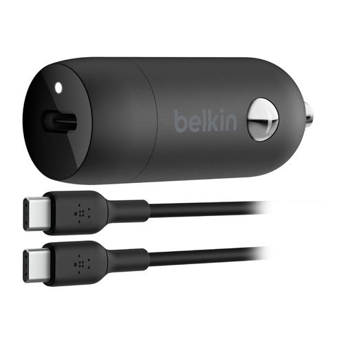 [CCA004bt1MBK-B6] Adaptador de poder Belkin CCA004bt1MBK-B6  - 30 Watt - Lithium - Para Universal