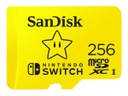 Tarjeta de memoria flash SanDisk Nintendo Switch - 256 GB - UHS-I U3 - microSDXC UHS-I - para Nintendo Switch